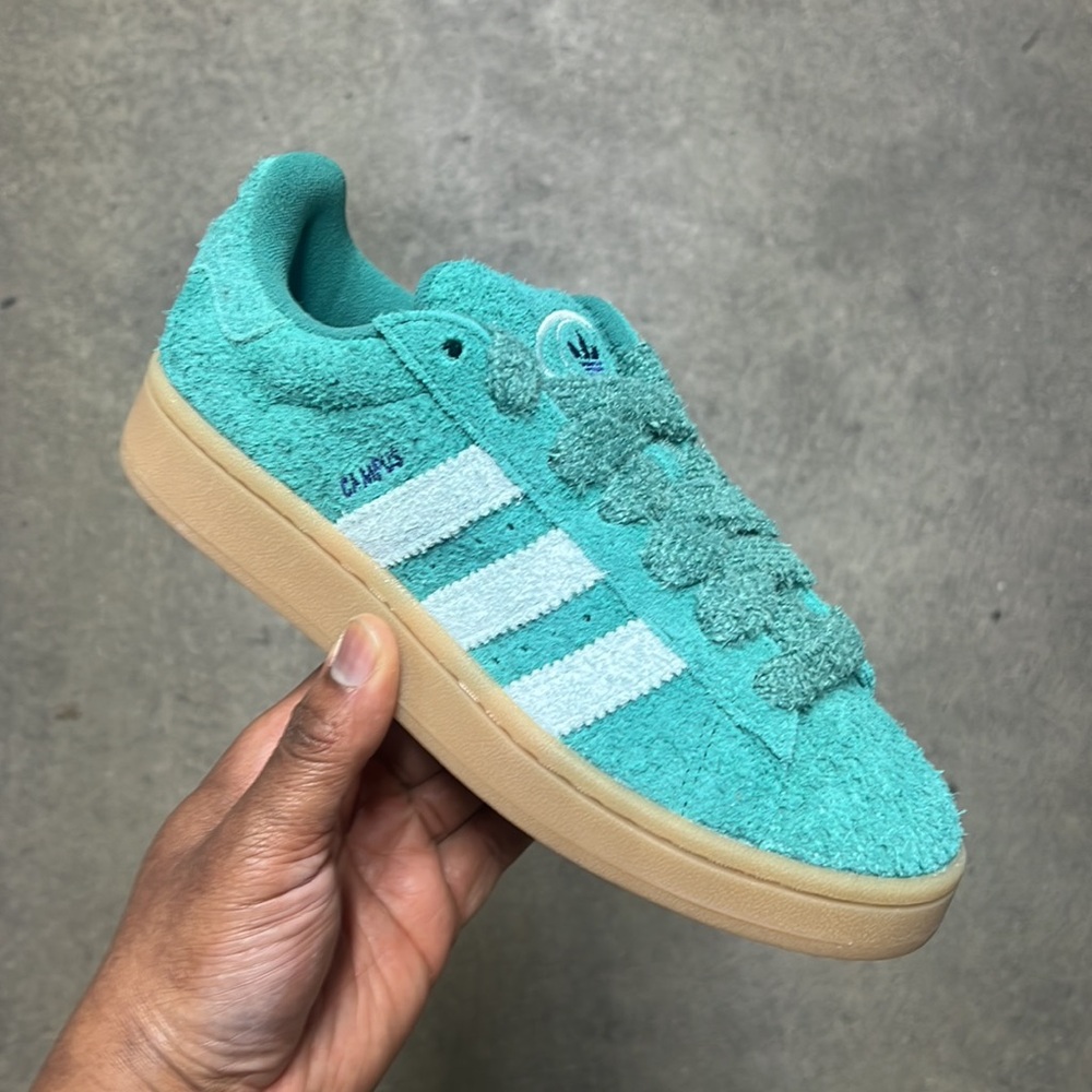 🆕 WMNS ADIDAS ORIGINALS
CAMPUS 00s TEAL PURPLE NEON GUM SHOES SNEAKERS WOMAN